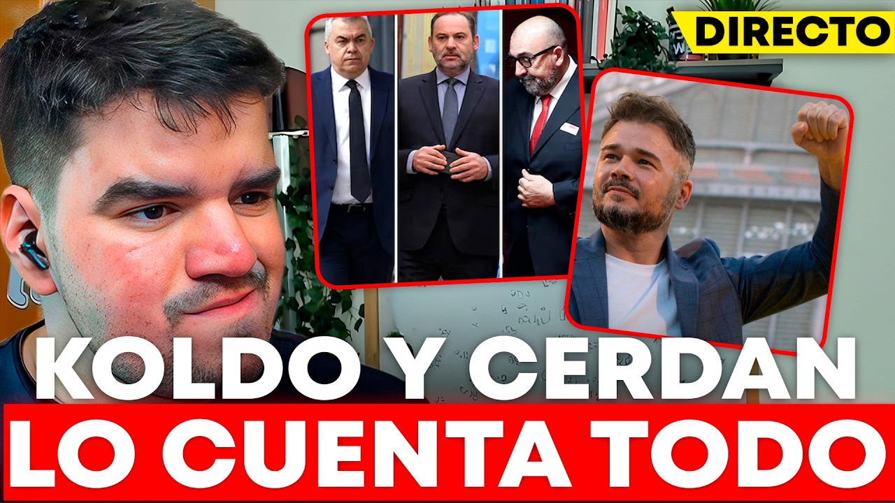 CERDAN HABLA SOBRE CORRUPCION PSOE - RUFIAN VA POR SU CUENTA - ESPAÑA Y PALANTIR - PODEMOS VS VITO