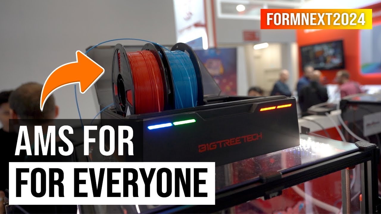 Multi Material for all Klipper based 3D Printers - BigTreeTech VVD at Formnext 2024
