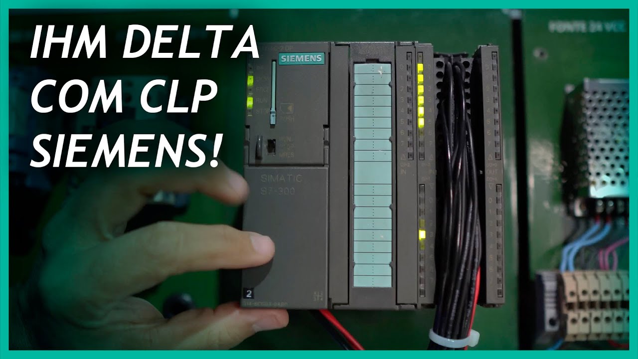Comunicando IHM Delta com CLP SIEMENS via porta MPI