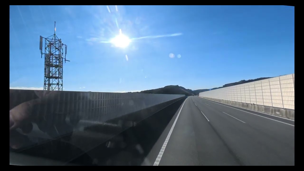 ＜高速バス車窓＞JRバス　東京駅⇒大阪駅〔02　 足柄EXPASA⇒道の駅もっくる新城：202601〕