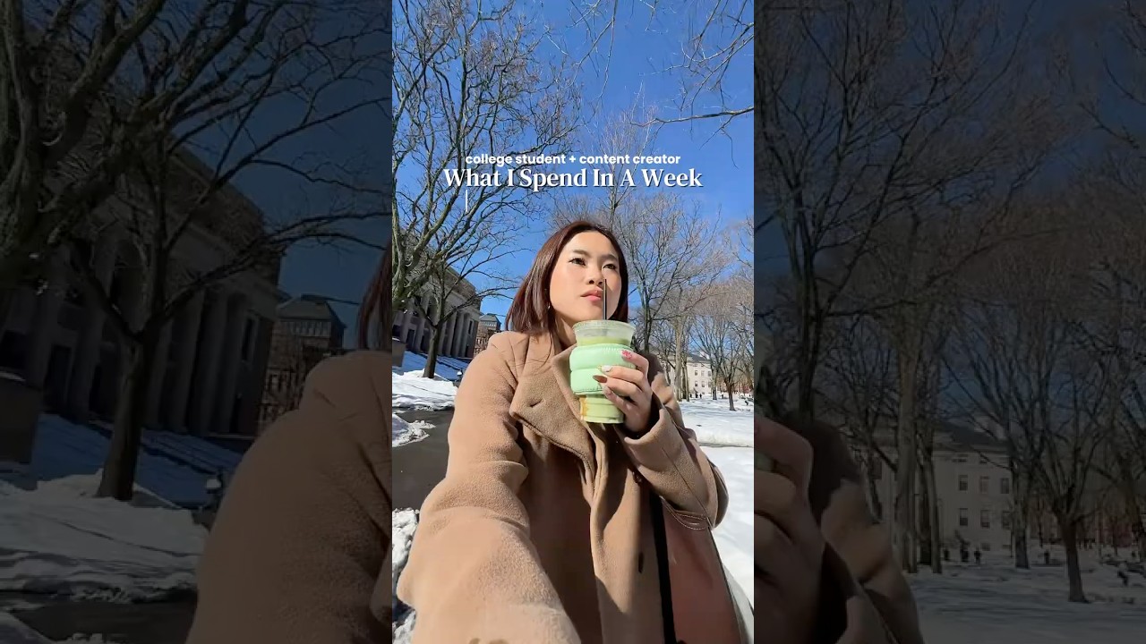 Сколько я трачу за неделю, будучи студентом колледжа 🤑 #колледж #финансы