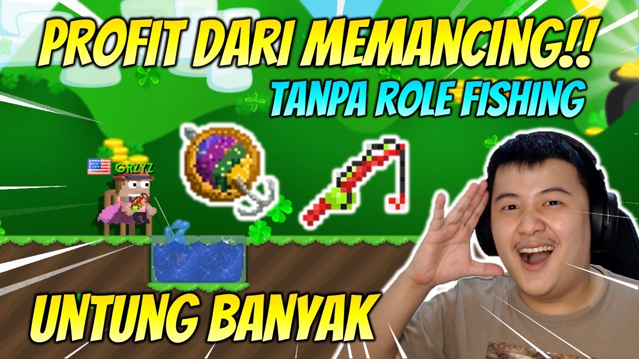 PROFIT MEMANCING TANPA ROLE!! APAKAH WORTH IT?? - GROWTOPIA PROFIT 2021 | GRZYZ GT