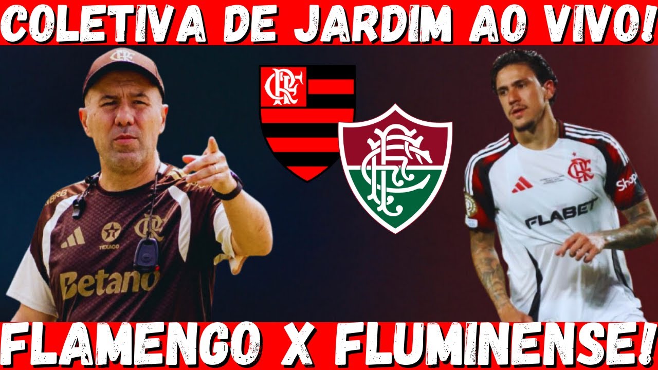 FLAMENGO CAMPEÃO CARIOCA 2026 NA ESTREIA DE JARDIM | ENTREVISTA COLETIVA AO VIVO