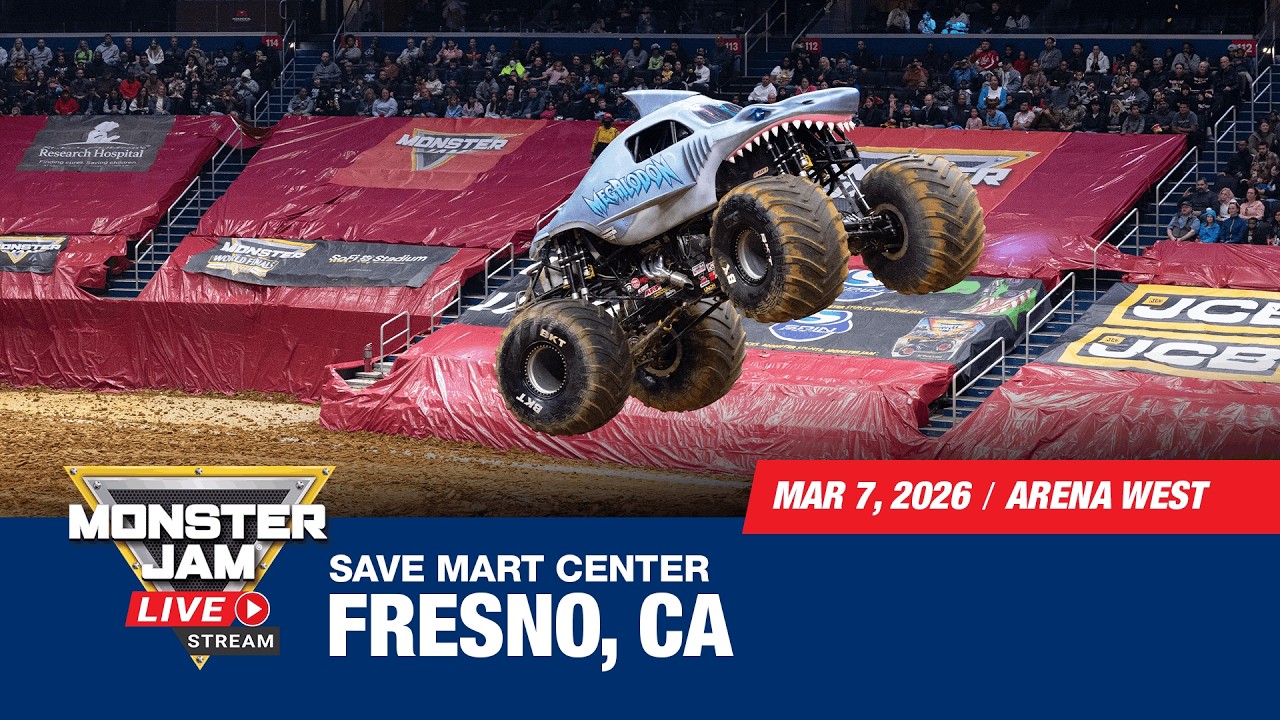 Monster Jam: Fresno, CA - 2 (Full Event) | March 7, 2026 | Arena West