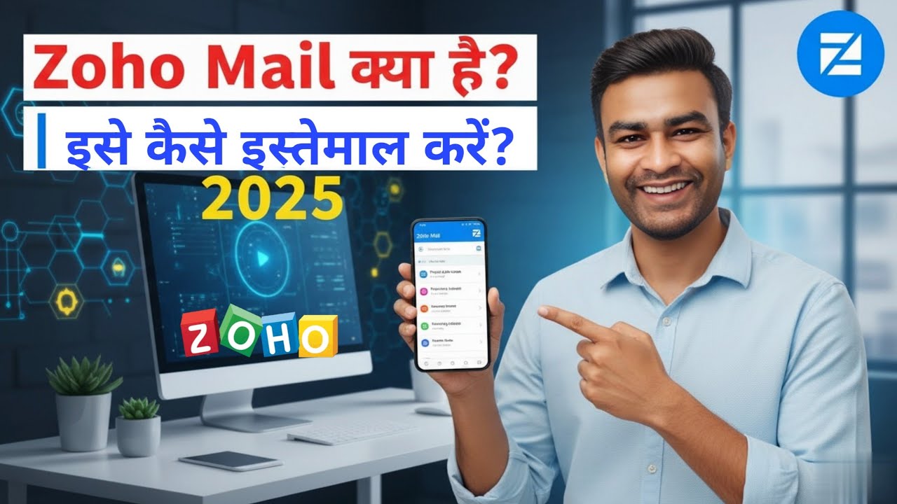 Zoho Mail Kya Hai ? | Zoho Mail Kaise Use Kare Step by Step 2025