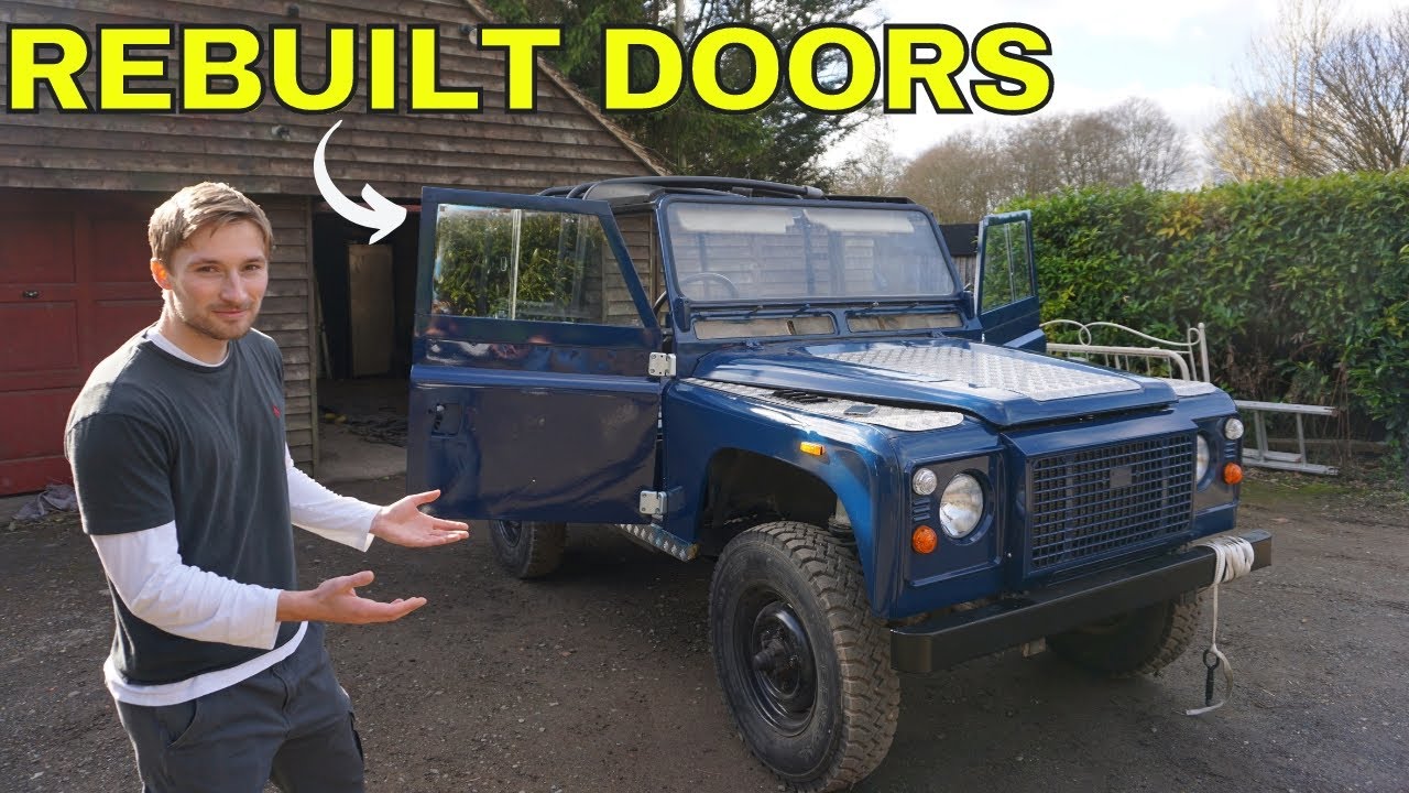 WE REPLACED OUR CHEAP DEFENDER 90 DOORS