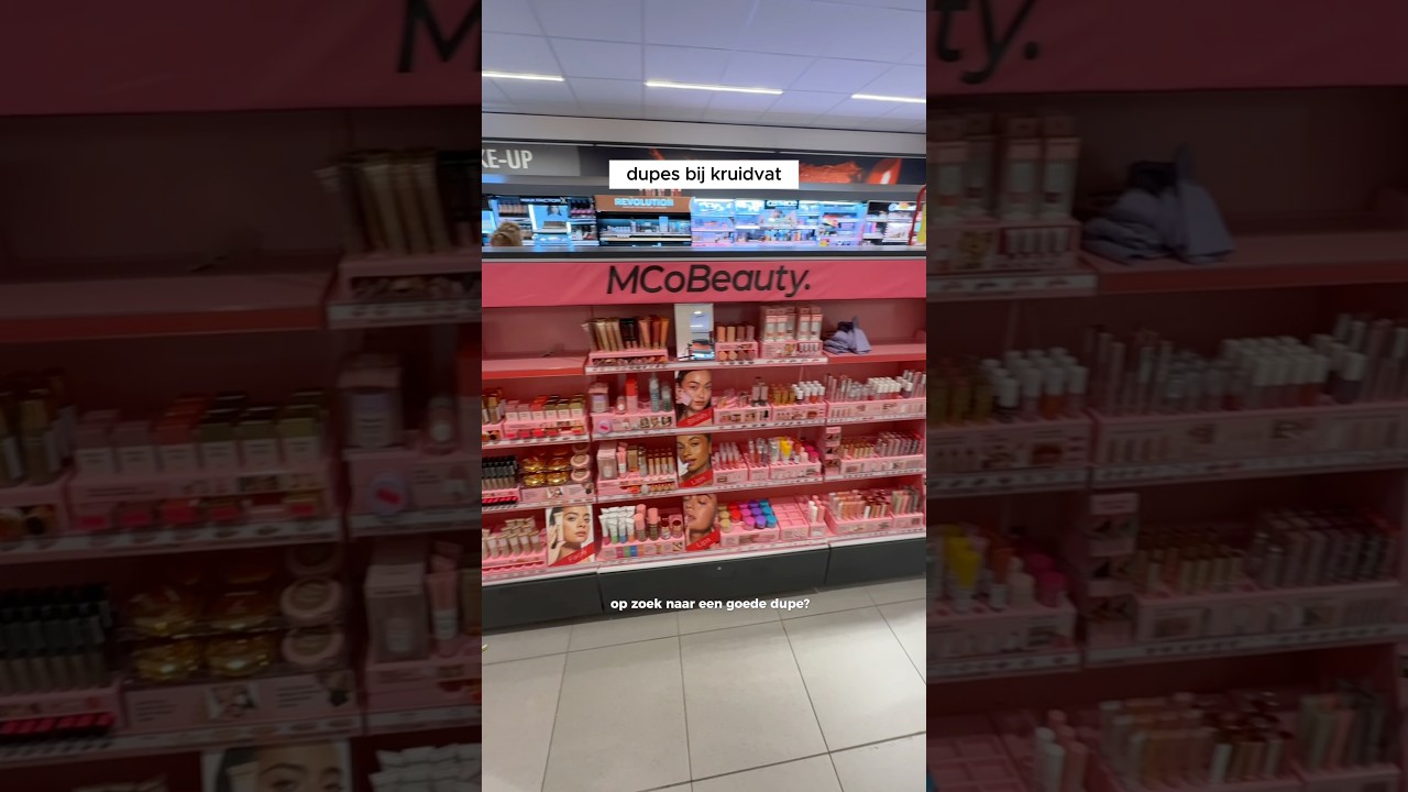 Goedkope dupes bij Kruidvat. Kende jij dit merk al?🩷 #mcobeauty #kruidvat