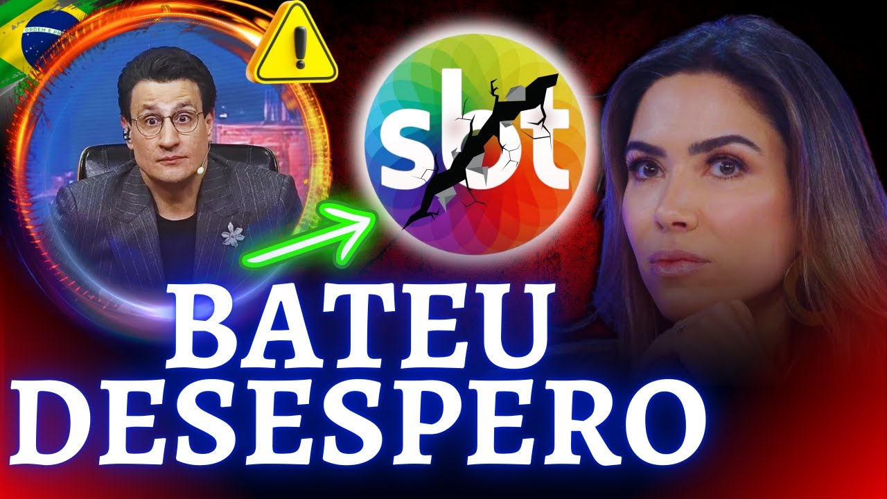 SBT se desespera com cancelamento e chama Nikolas Ferreira e Flávio Bolsonaro