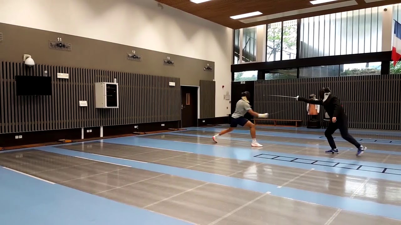 BOREL Epée fencing lesson