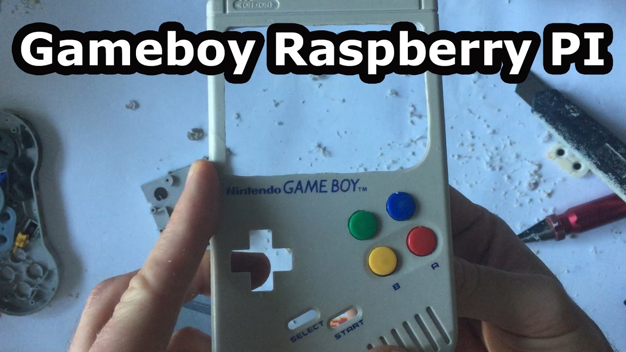 Console portable gameboy raspberry pi, partie 2 :  Découpage de la console
