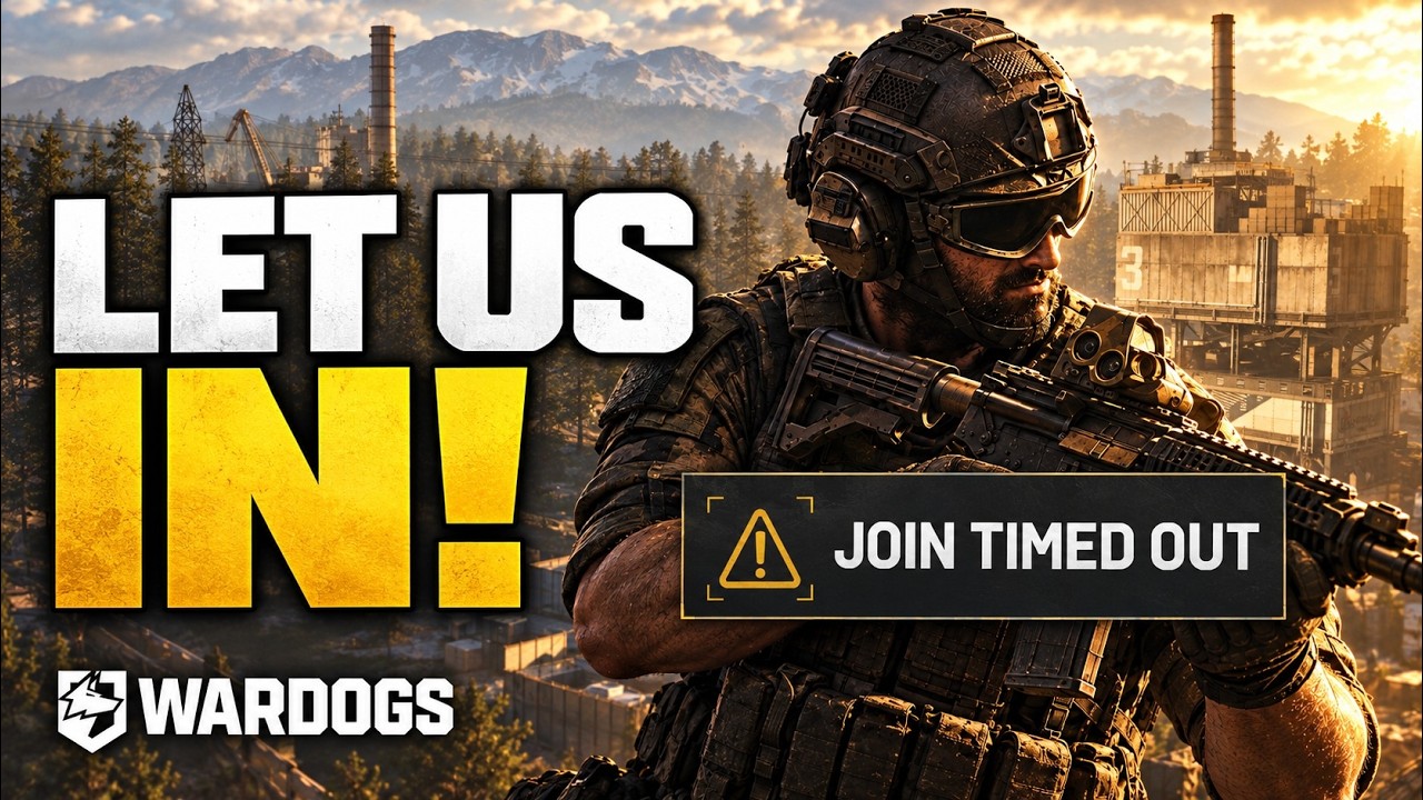 WARDOGS Launch Is HUGE... But Players Can't Get In