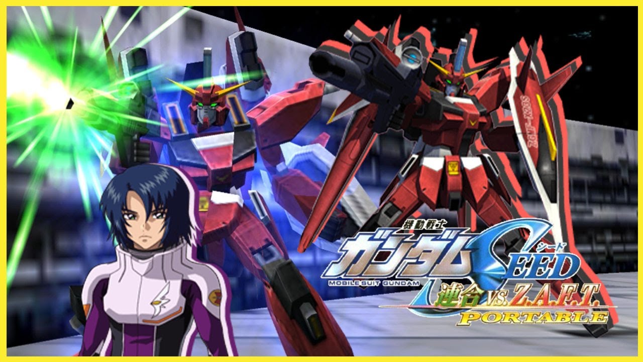 Kidou Senshi Gundam Seed: Rengou vs. Z.A.F.T. PSP - Athrun DESTINY - Saviour Gundam - playthrough
