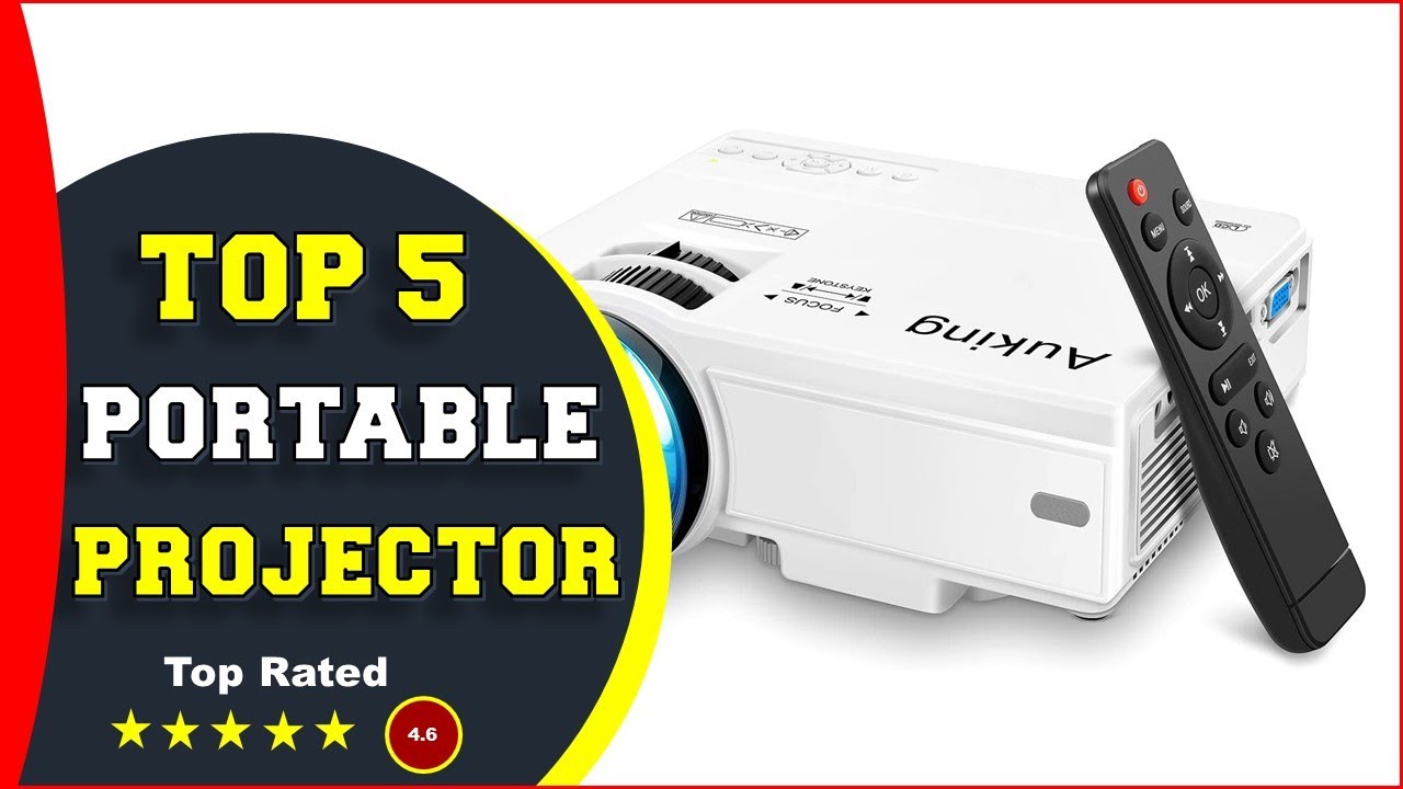 ✅ Top 5: Best Portable Mini-Projectors 2022 [Tested & Reviewed]