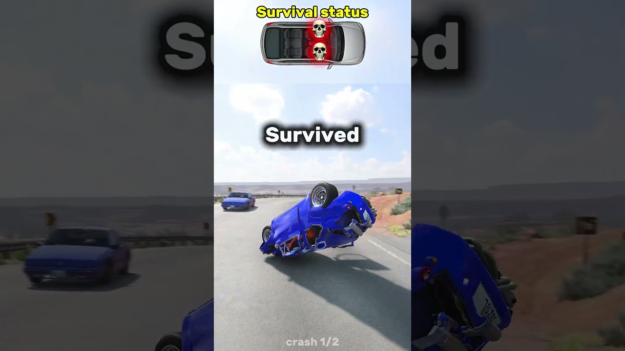 Which Seat Survives? | Seat Survival Test #51🚗💥#beamngdrive #beamng