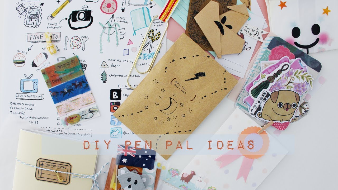 DIY Pen Pal Ideas