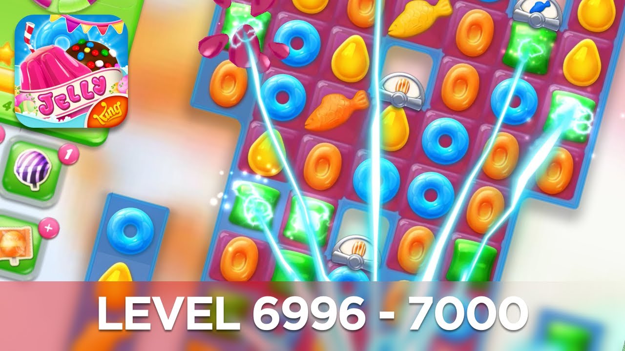 Candy Crush Jelly Saga 4K (Level 6996 - 7000)