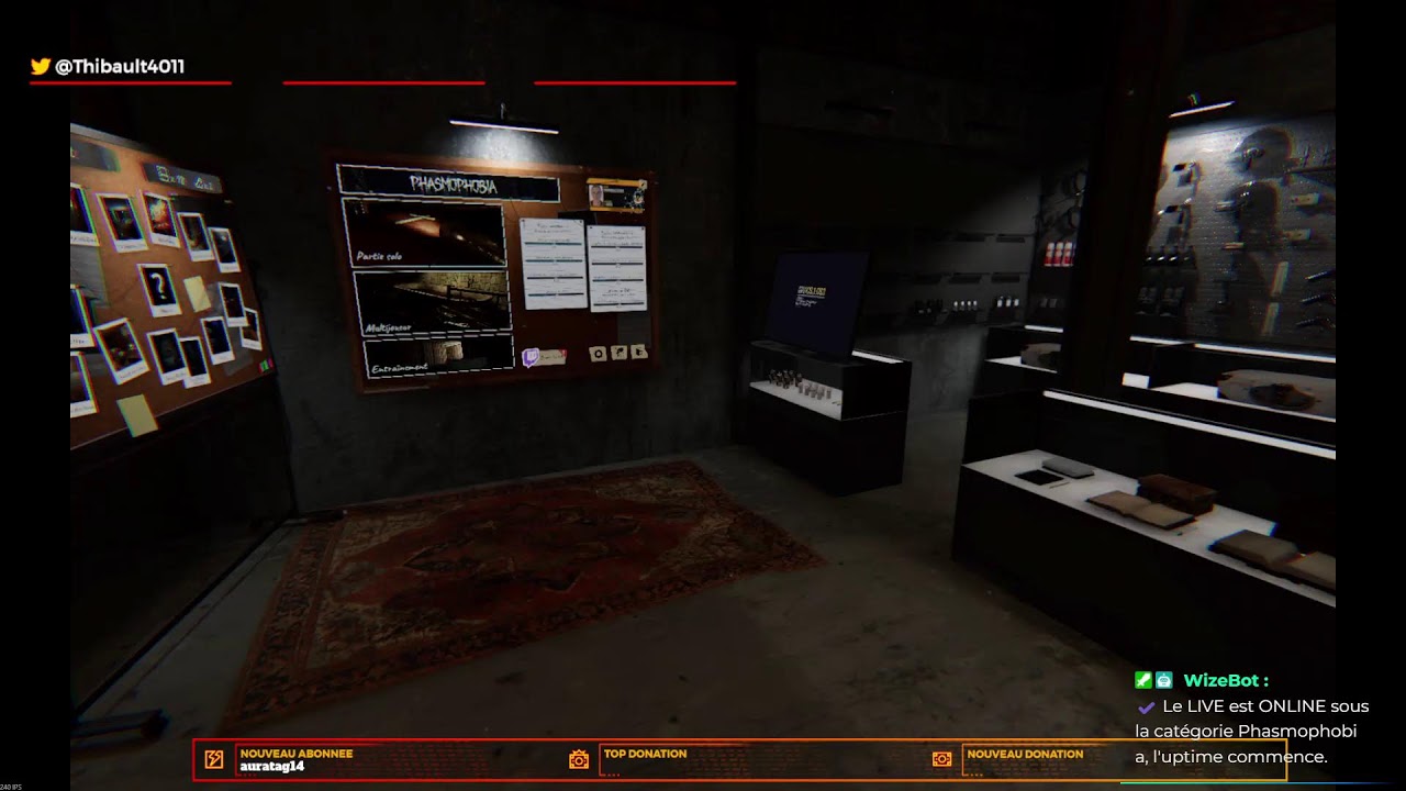 Phasmophobia : p'tite chasse avec @JonathGaming40