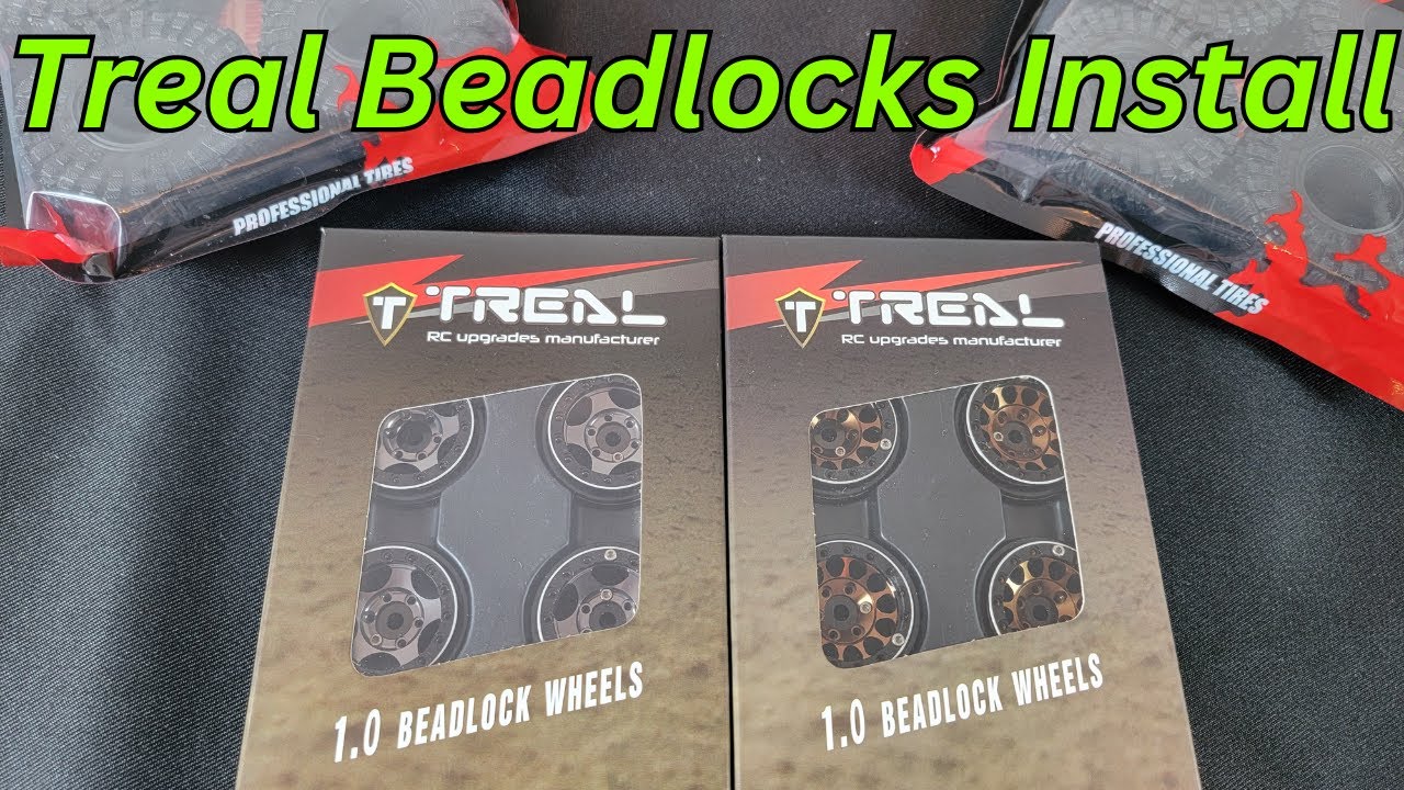 Установка бидлоков Treal &mdash; руководство &mdash; TRX-4M &mdash; игнорирование шин #rc #руководство #treal