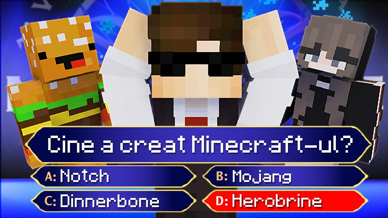 VREI SA FII MILIONAR in MINECRAFT