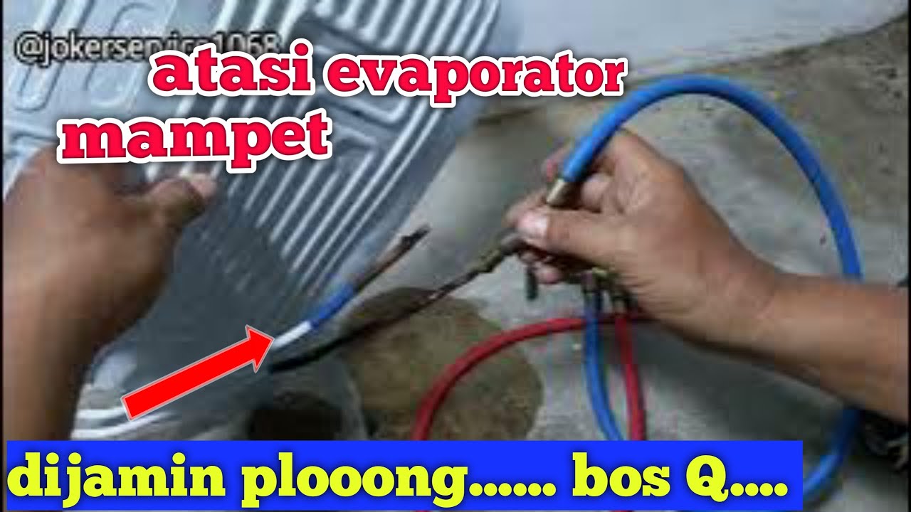 Cara menangani kebuntuan evaporator kulkas 1 pintu