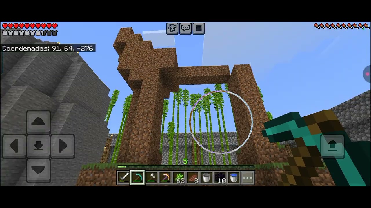 Empezando el portal al Nether - OctVers - Minecraft BedRock 