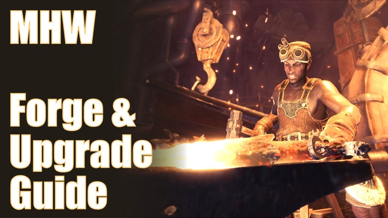 Monster Hunter World — руководство по созданию/улучшению для новых игроков