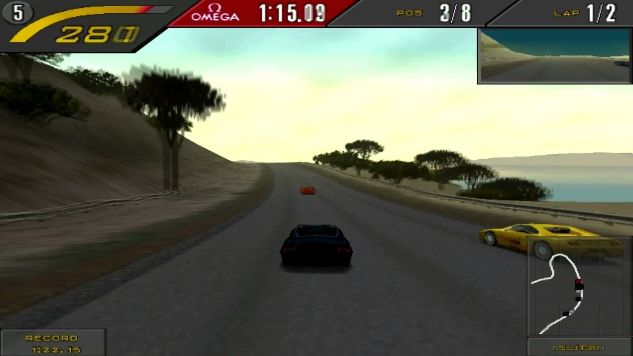 Need For Speed ll Special Edition - Mediterraneo (Backwards) with Lotus Esprit V8 (Advanced)