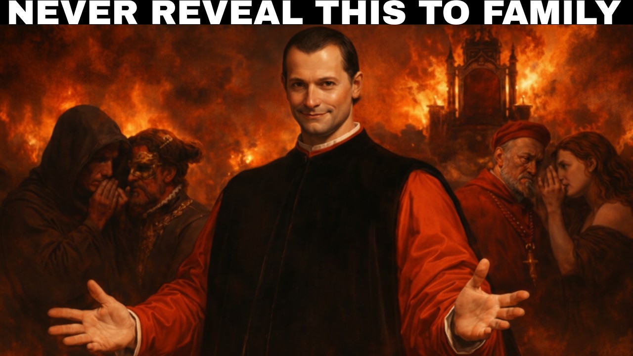 5 SECRETS You Must HIDE From Your Family - Machiavelli's Warning, NEVER REVEAL THIS TO FAMILY