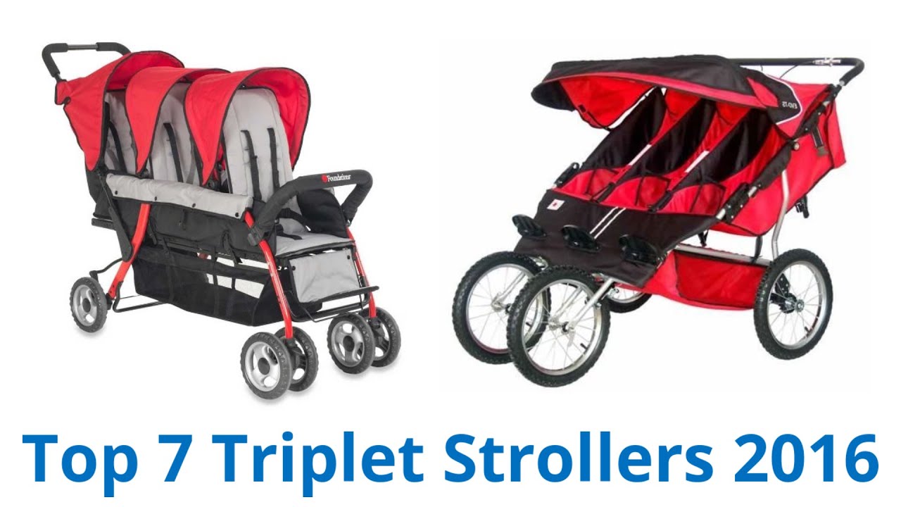 7 Best Triplet Strollers 2016