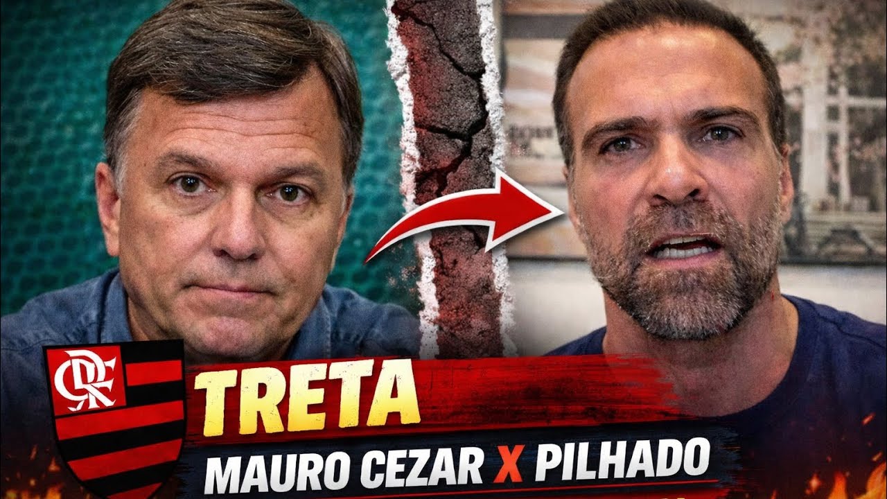 🚨 DEU RUIM NO DEBATE! Mauro Cezar rebate Pilhado sobre o Flamengo