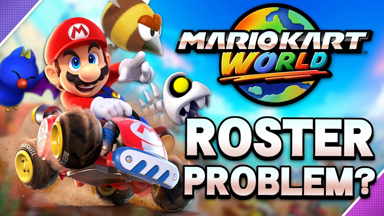 The Problem With Mario Kart World's Character Roster