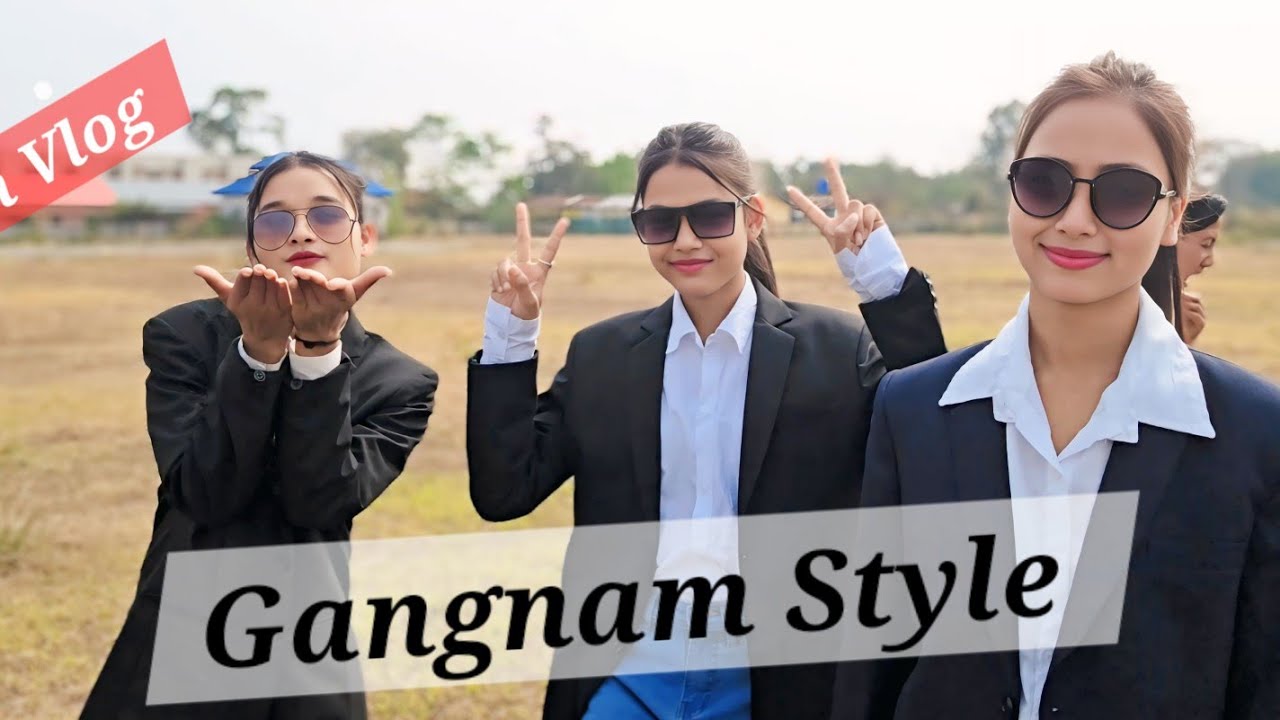 Gangnam Style Shooting 9th Vlog Video l Royal Girls