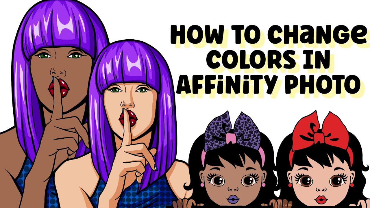 Changing Colors Of Images In Affinity Photo