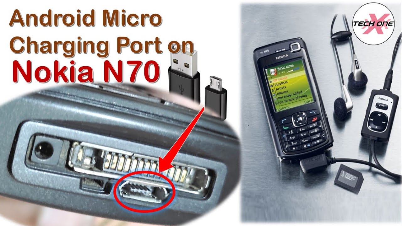 Android Charging Port on N70 | 17 Years Old Nokia N70 | Vintage Phone | Repair Android Charging Port