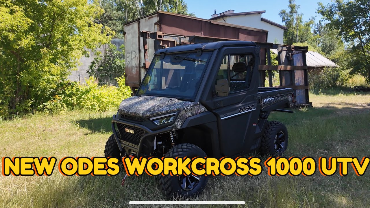 AODES ODES WORKCROSS 1000 pogromca CF MOTO UFORCE i CAN AM TRAXTER, najlepszy UTV 1000