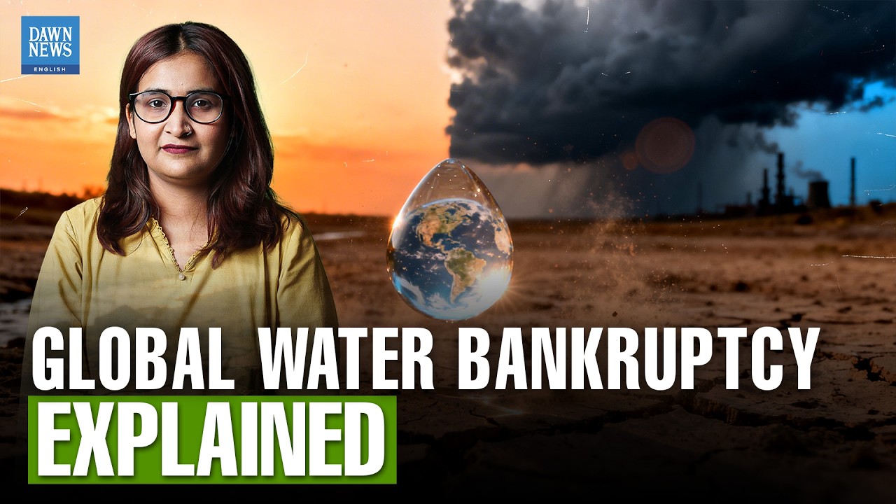 The World Is Overspending Its Water And It’s Becoming Irreversible | Dawn News English