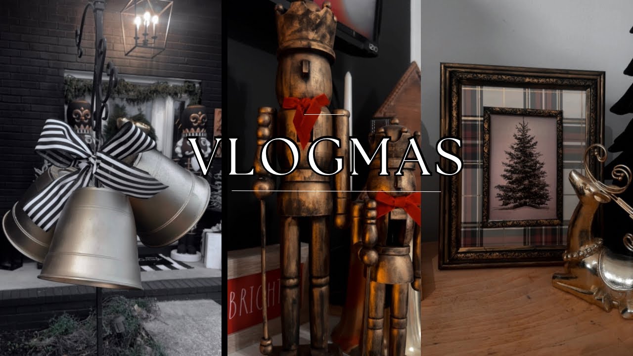 VLOGMAS 🎄Простые РОЖДЕСТВЕНСКИЕ поделки своими руками 🎄