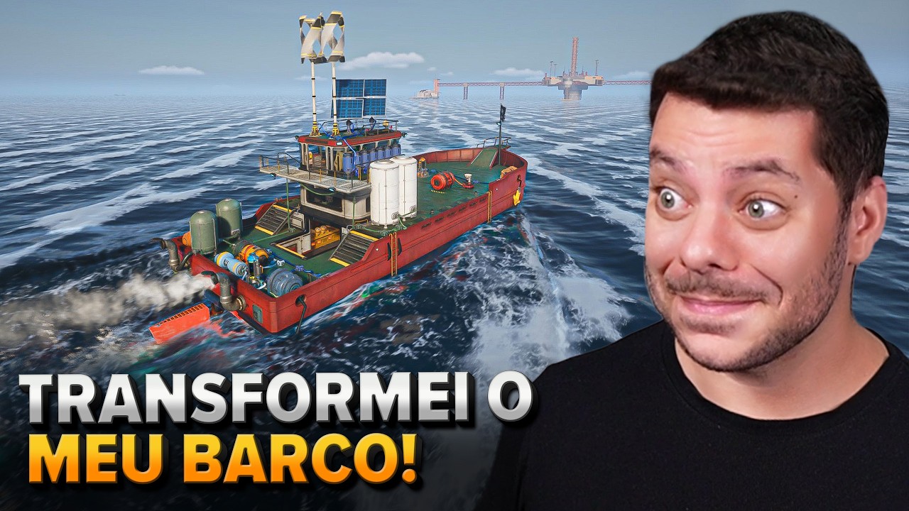 NÃO É MAIS UM BARCO, É UMA MÁQUINA! Novos sistemas instalados