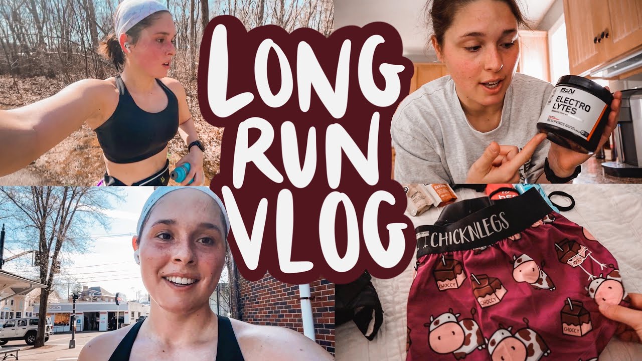 20 mile run vlog (marathon training)