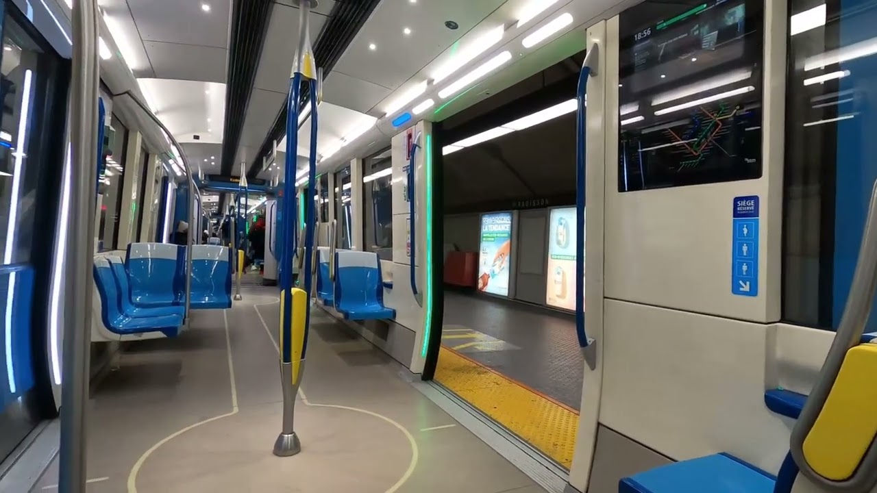 Metro ride in Montreal - Canada 🇨🇦