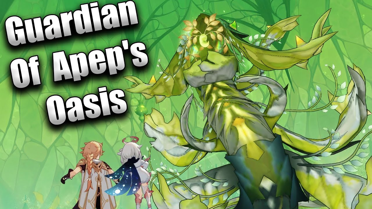 Genshin Impact Guardian Of Apep's Oasis Boss Fight Guide! How To Unlock & Fight!