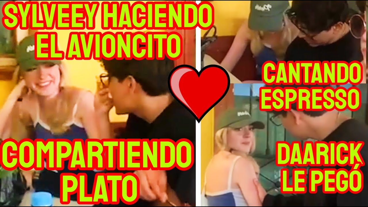 SYLVEEY LE DA DE COMER A DAARICK CON AVIONCITO + ELLA LE CANTA Y COMPARTEN PLATOS + SE VAN JUNTOS