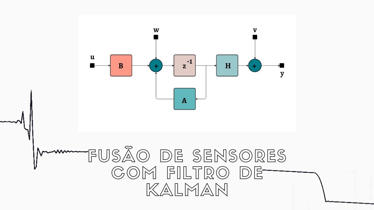 Fus&atilde;o de Sensores com Filtro de Kalman