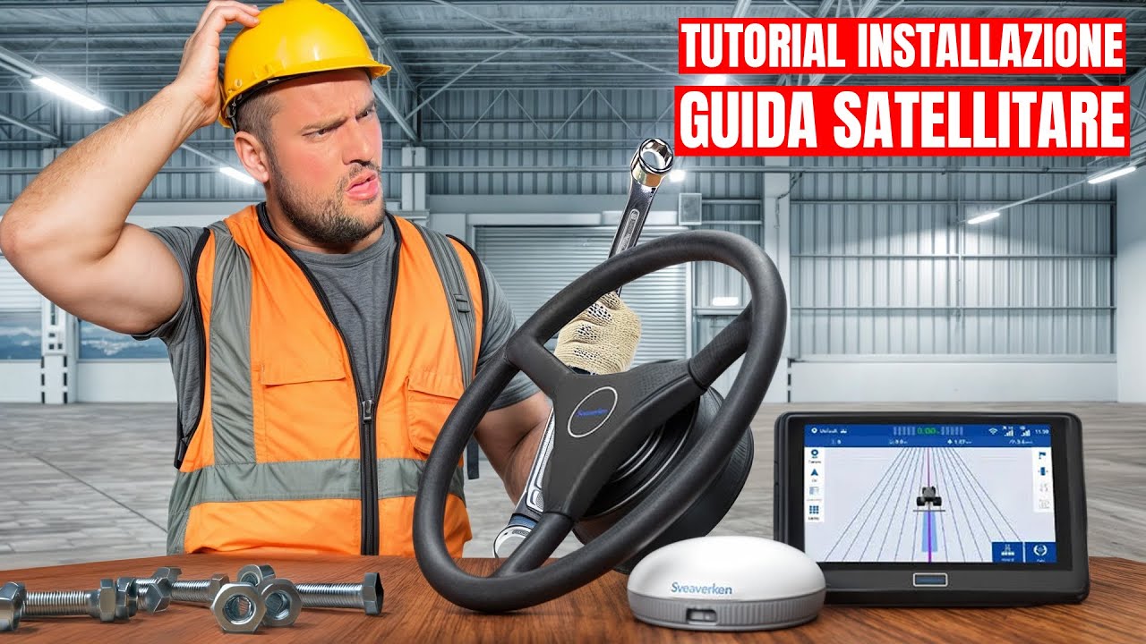 TUTORIAL SVEAVERKEN 🚜 Come installare e programmare la guida satellitare per un’agricoltura da PRO!