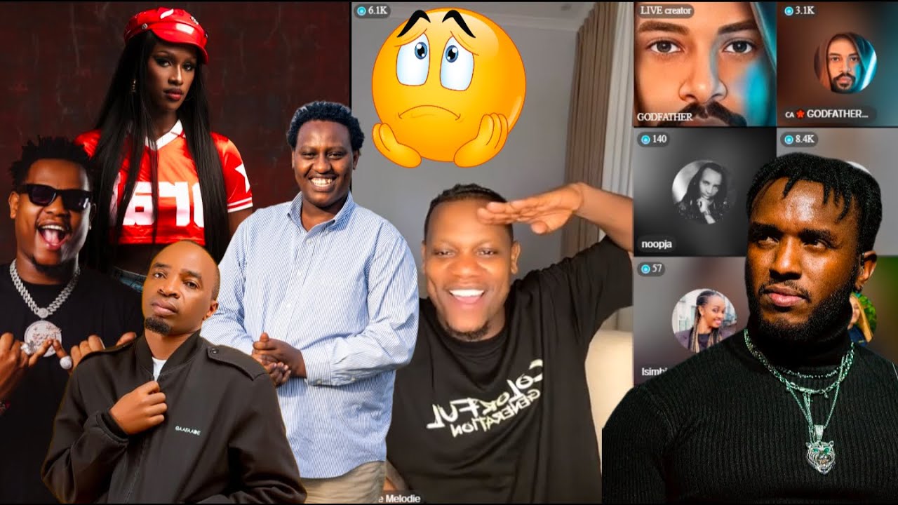 🔴 GODFATHER AZANYE BRUCE MELODIE NA NOOPJA🎤ASOBANUYE KURIRIMBA NA CLAUDE🔥ATERA BWIZA BYOSE HANZE