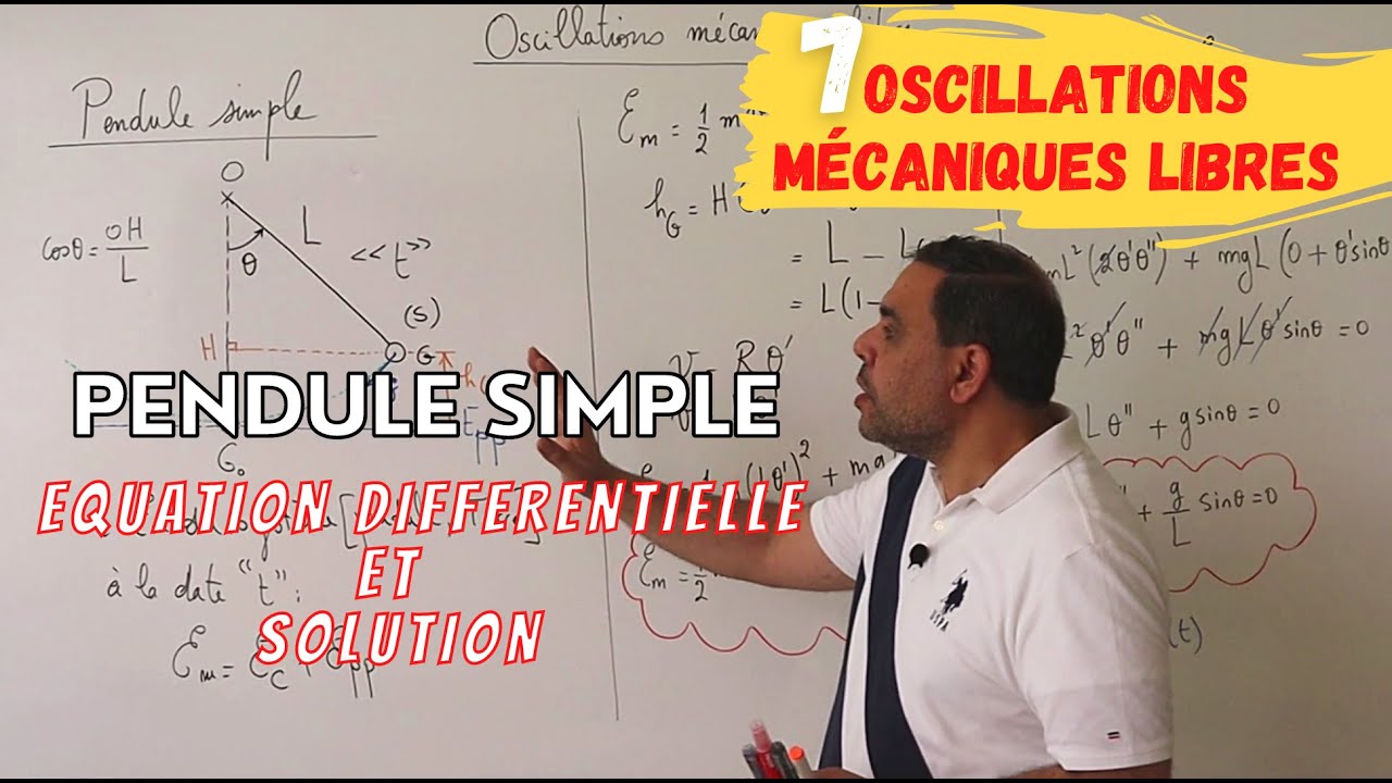 Oscillation 7: Pendule simple