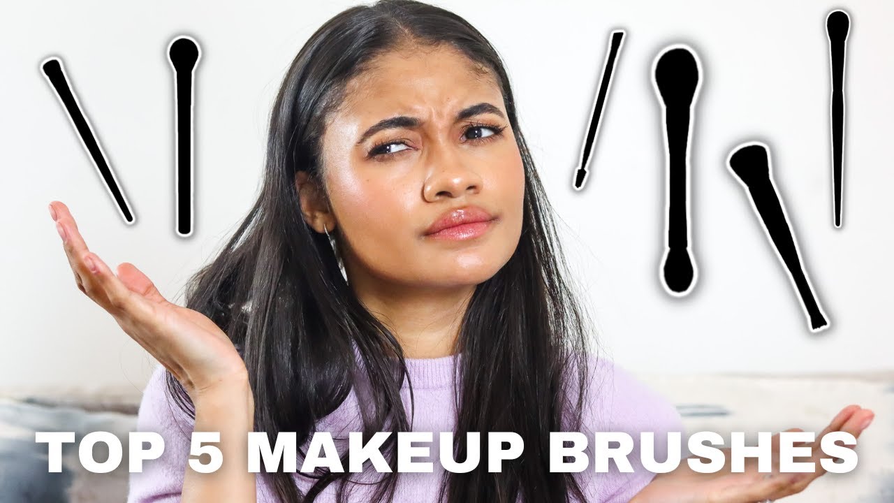 TOP 5 MAKEUP BRUSHES // my go to makeup brushes for a flawless makeup look every time!