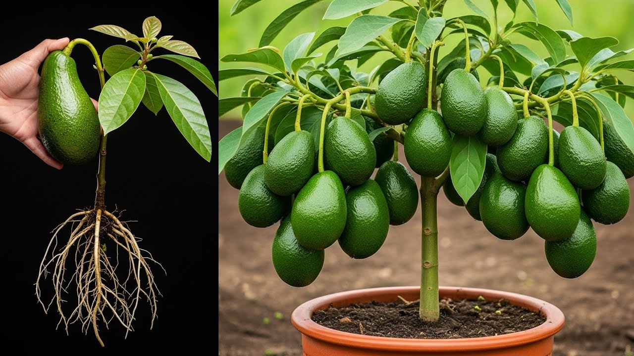 🥑Easy Avocado Growing Hack Anyone Can Try! _ How to grow avocado tree