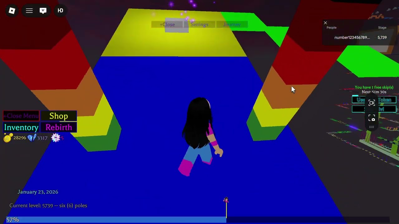 Ultimate obby 2.0 | stage 5725 ➡️ 5750 | part 308 | roblox