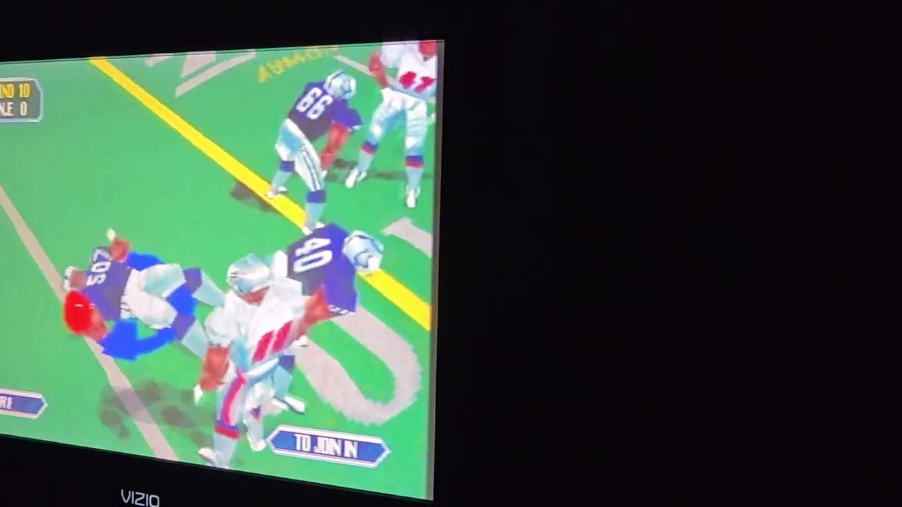 Colts vs Newengland. NFL BLITZ FOR THE PS1. Please watch & subscribe & 👍 & share my channel thx 👍. 